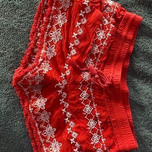 Red Loft Shorts